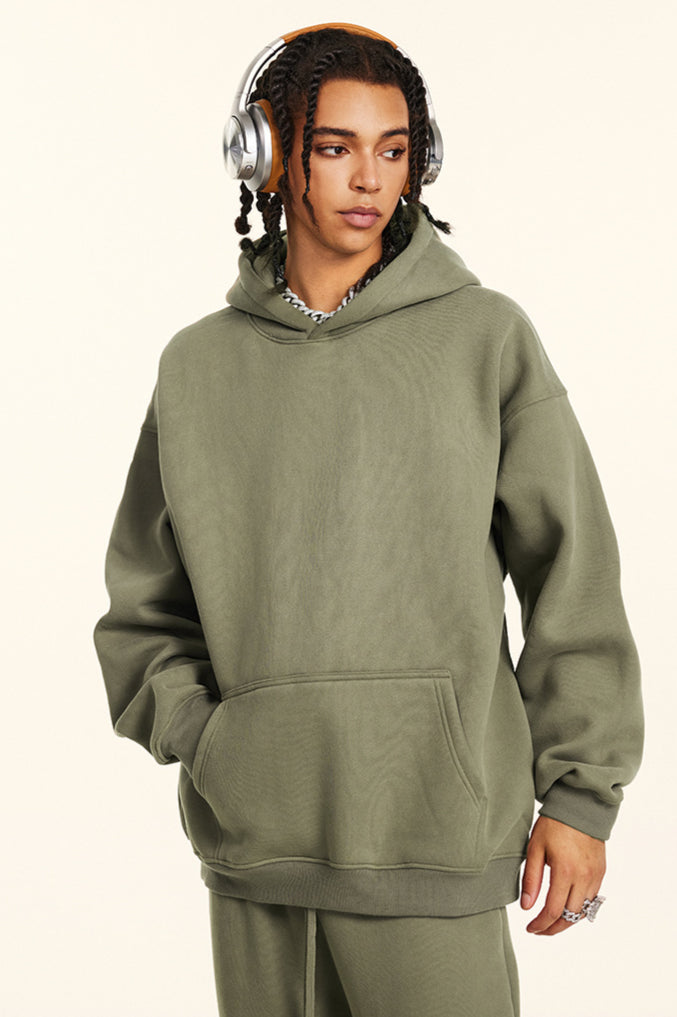 Desolate Green Oversized Hoodie and Jogger Set