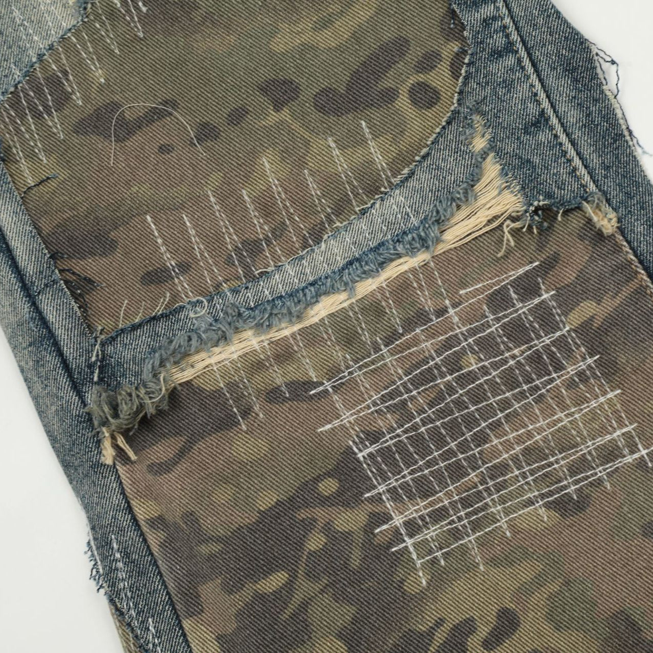 Camoflouge Vanguard Terrain Asymmetric Denim