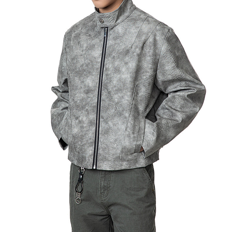 Spectral Edge Cropped Jacket