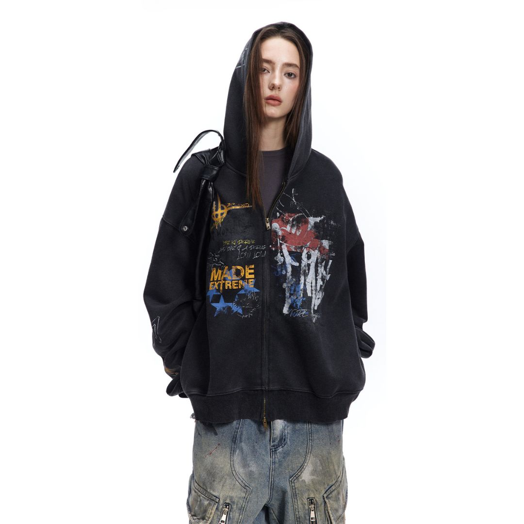 Ecliptic Chaos Artistic Hoodie