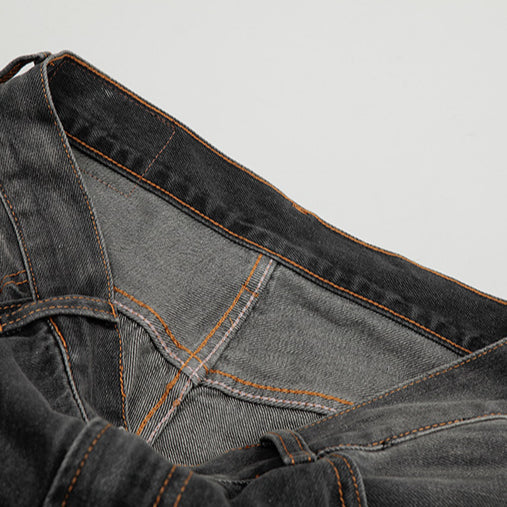 Dark Gray Obsidian Fade Classic Denim