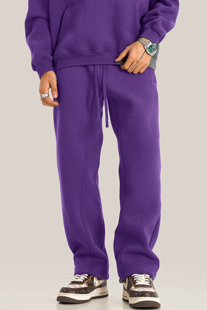 Void Purple Velvet Sweatpants