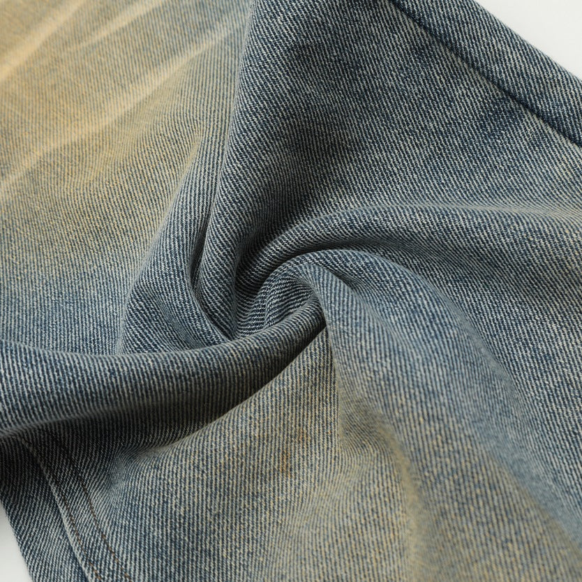 Abstract Spill Artisan Denim