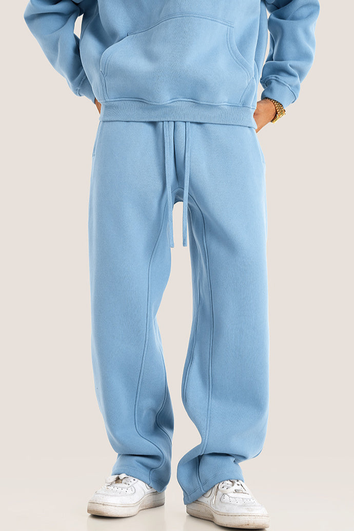 Atmosphere Blue Oversized Hoodie and Jogger Set