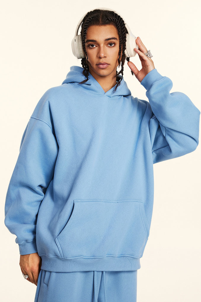 Atmosphere Blue Oversized Hoodie and Jogger Set