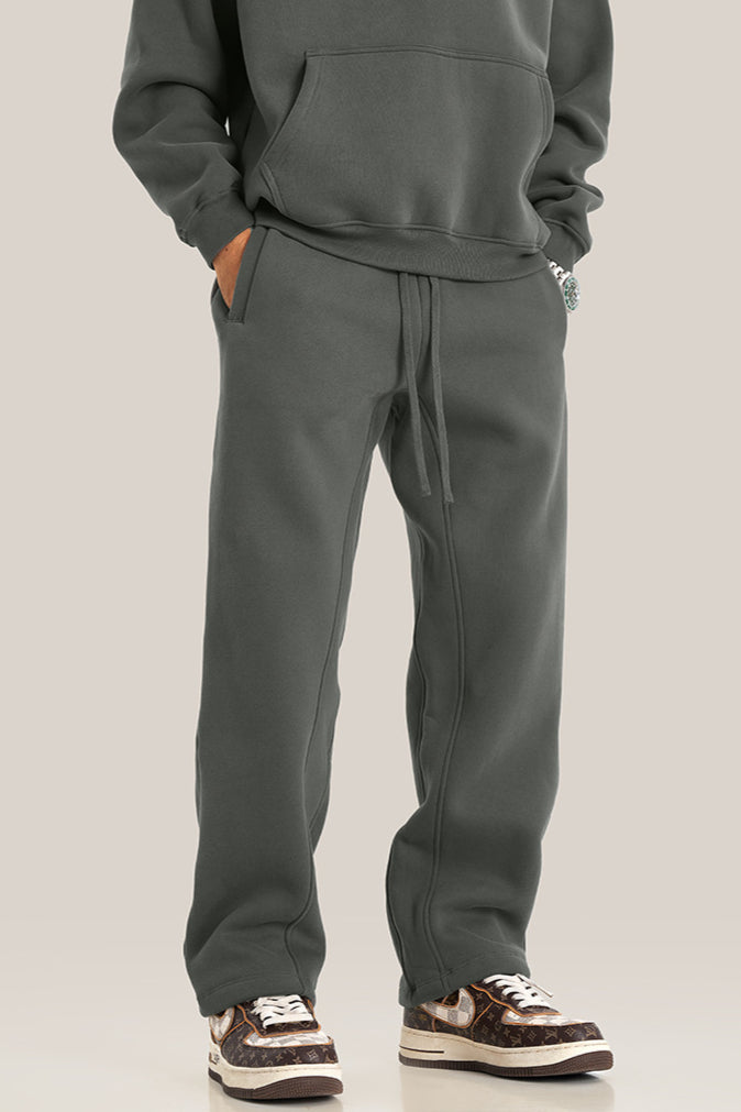 Concrete Grey Oversized Hoodie and Jogger Set