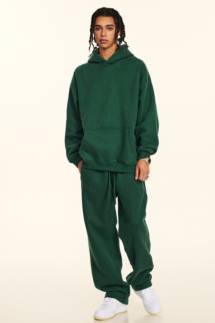 Traffic Light Green Oversized Hoodie and Jogger Set