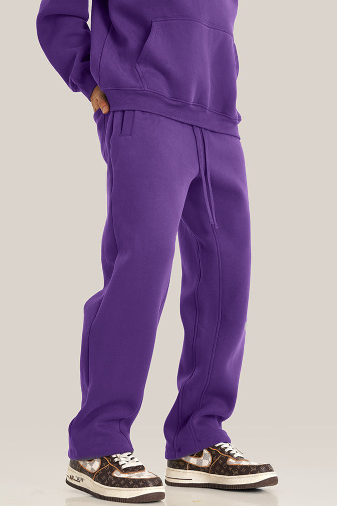 Void Purple Oversized Hoodie and Jogger Set