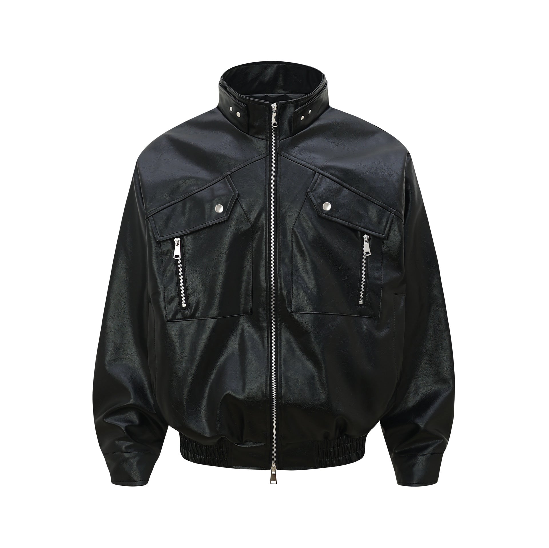 Obsidian Aviator Structured Jacket