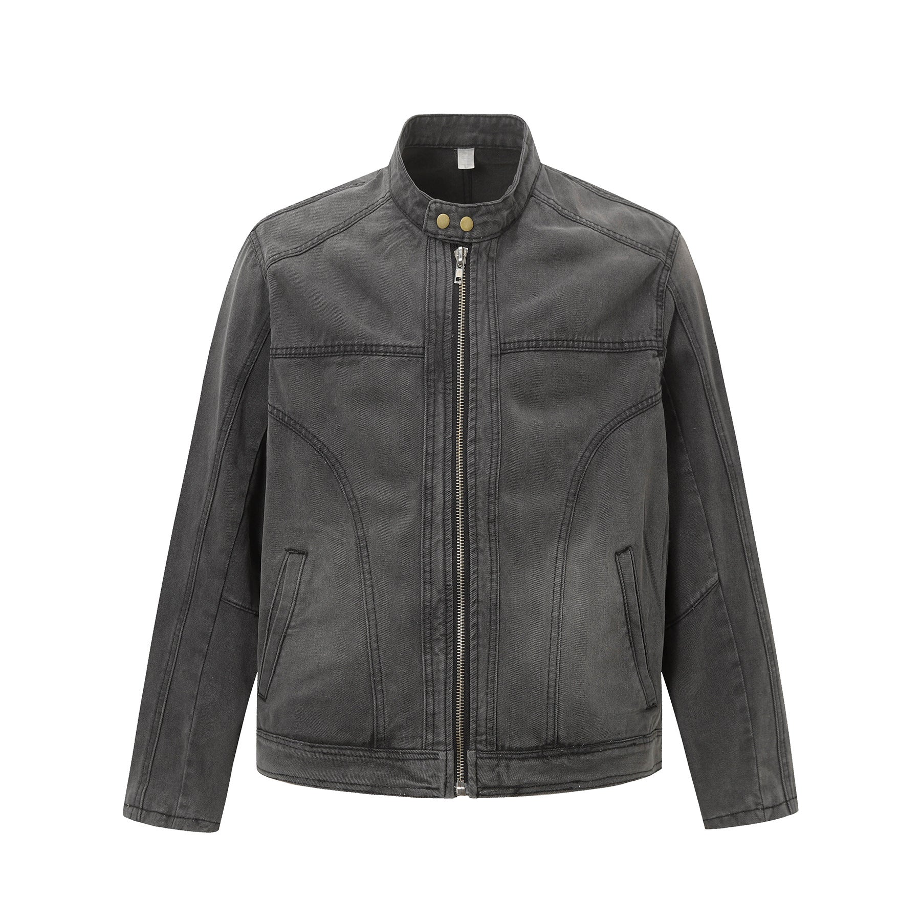 Black Graphite Contour Moto Jacket