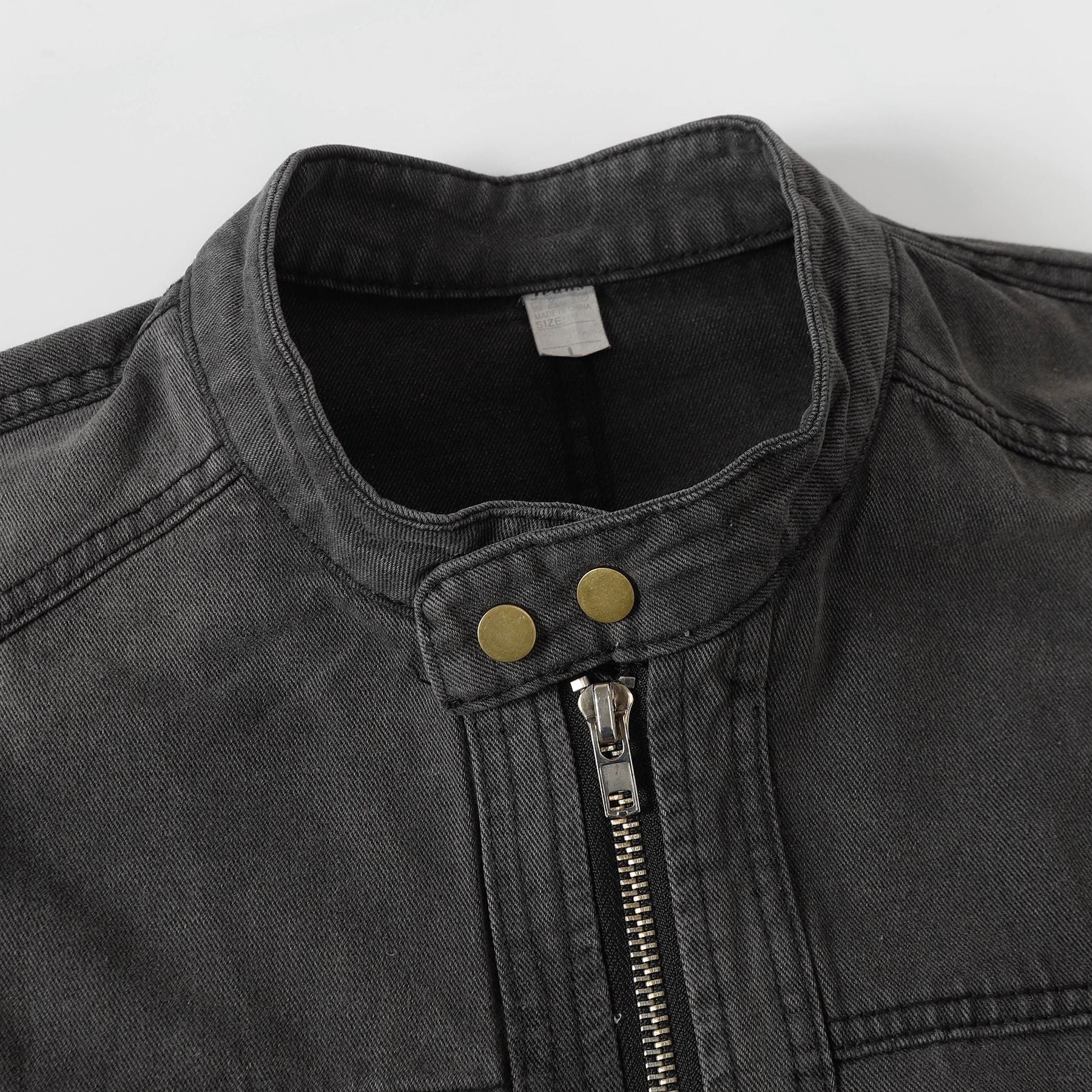 Black Graphite Contour Moto Jacket