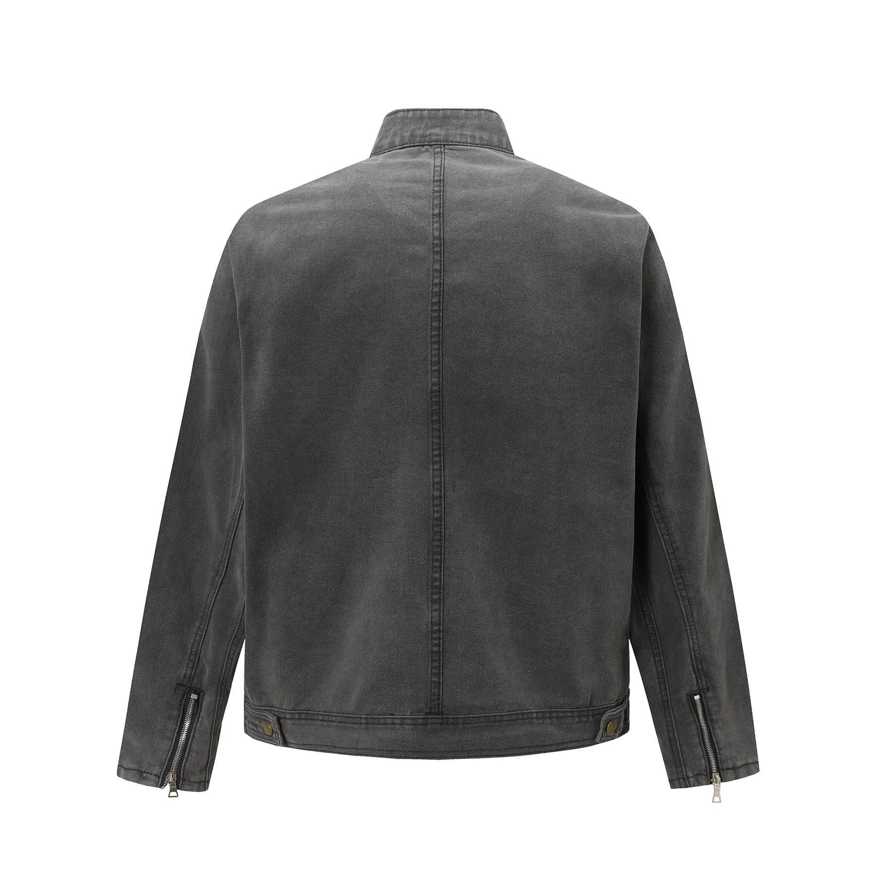 Black Graphite Contour Moto Jacket