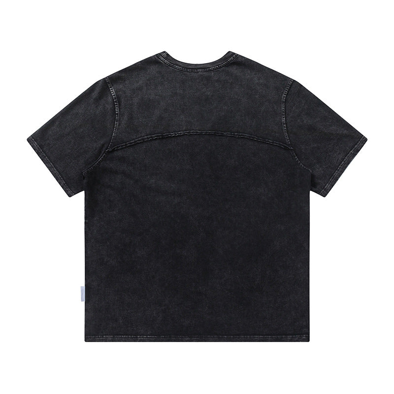 Black Obsidian Curve Panel Tee