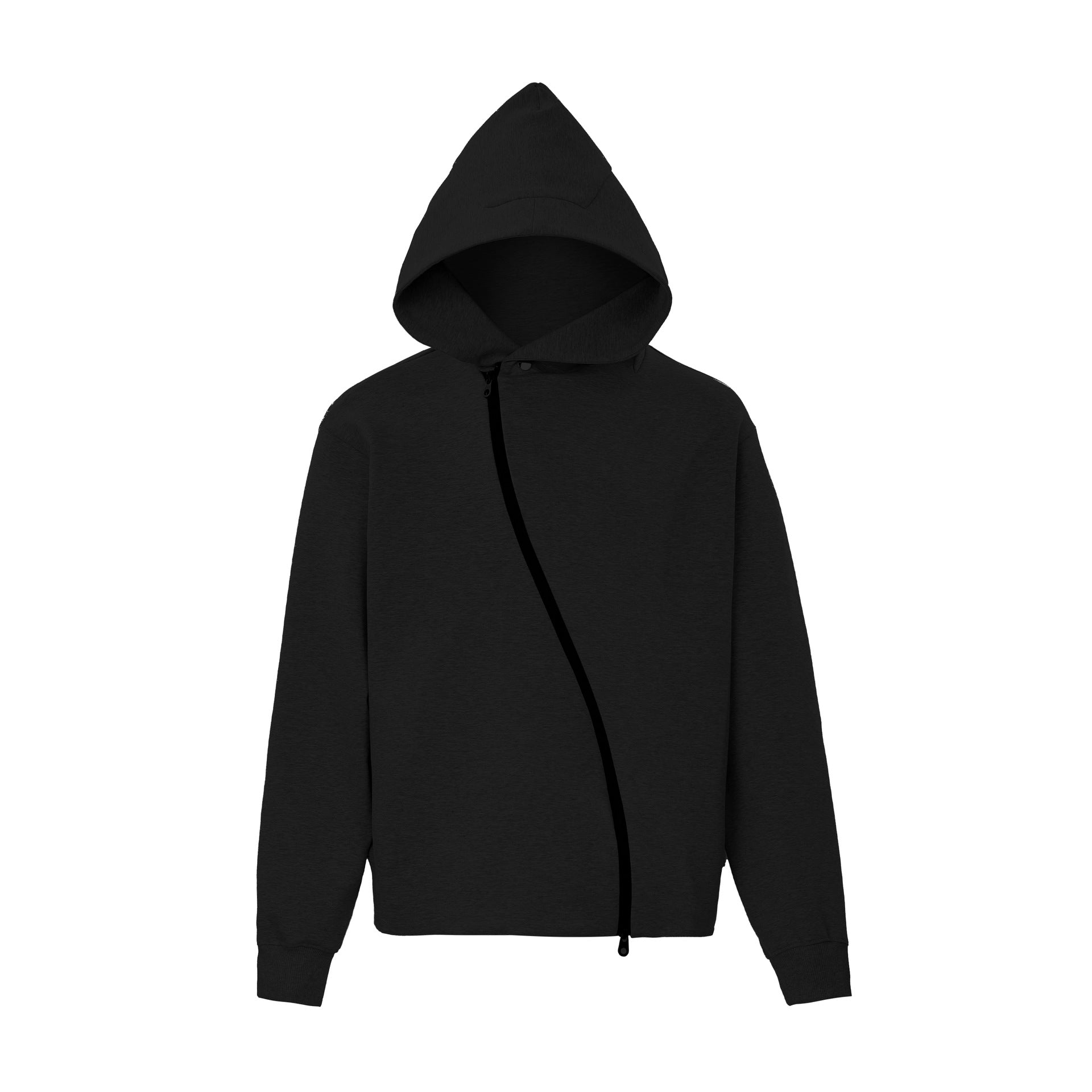 Axis Zip Asymmetric Hoodie