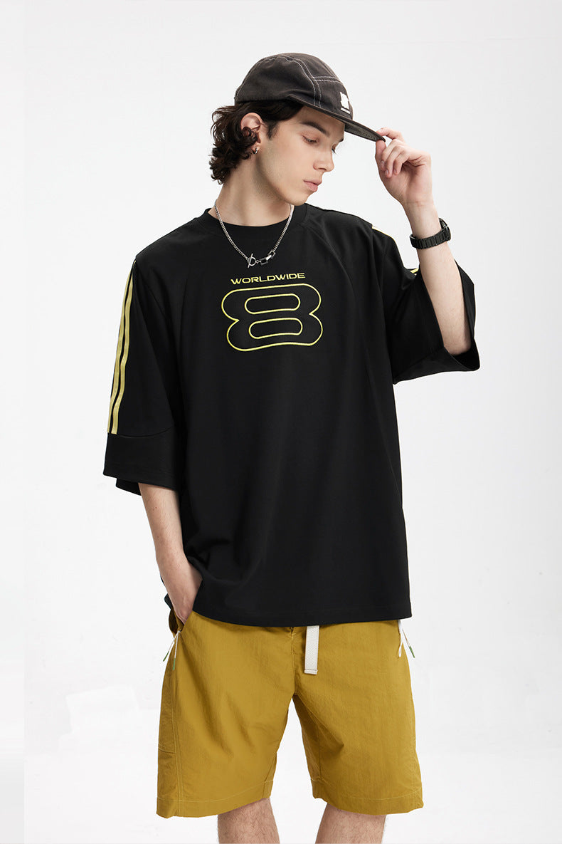 Casual Loose Ebroidered T-Shirt