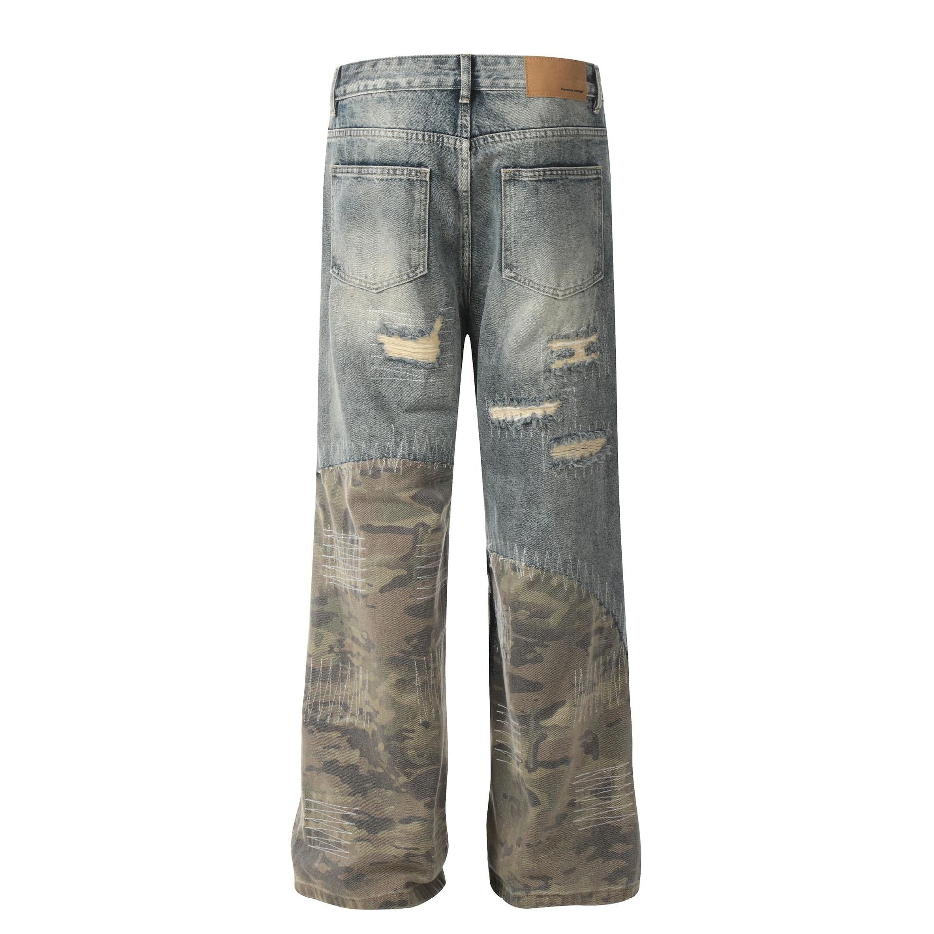 Camoflouge Vanguard Terrain Asymmetric Denim