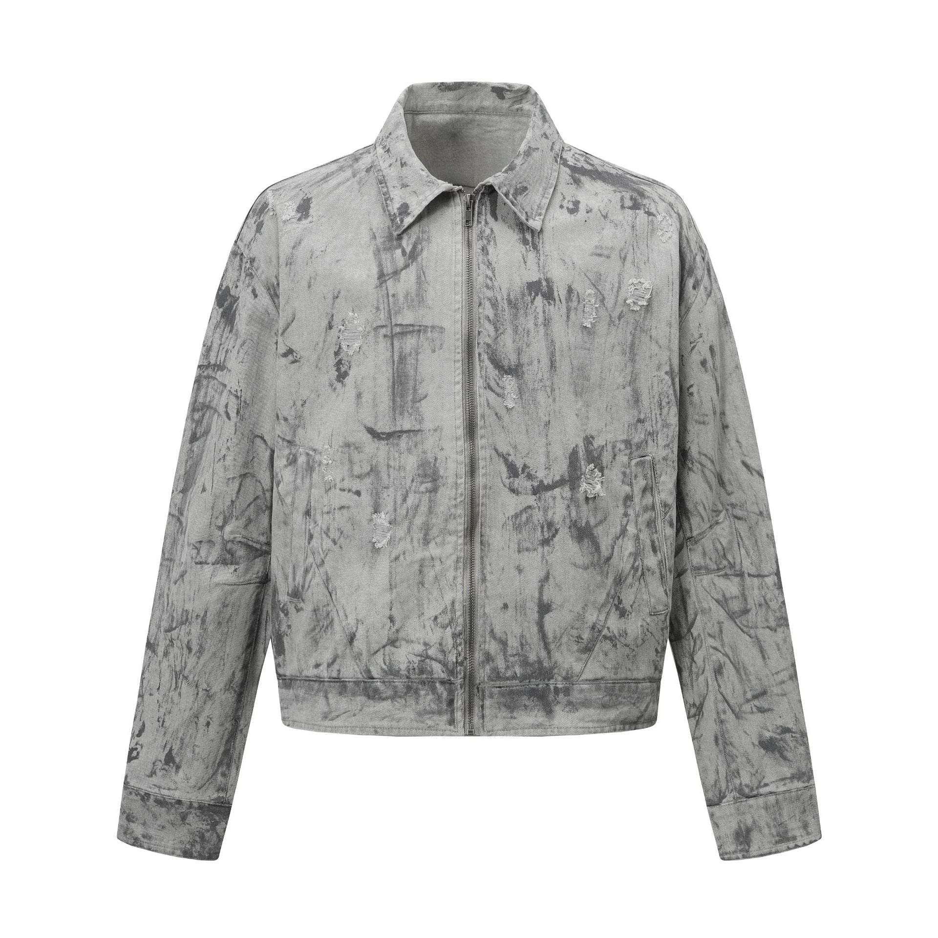 Eroded Terrain Abstract Jacket