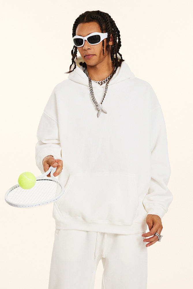 Angel White Oversized Pullover Hoodie