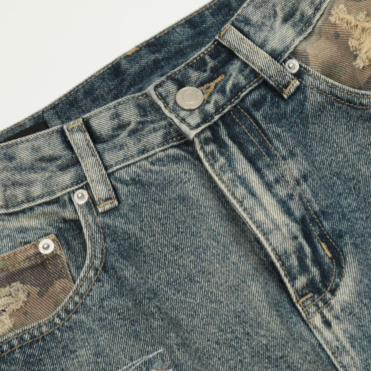 Camoflouge Vanguard Terrain Asymmetric Denim