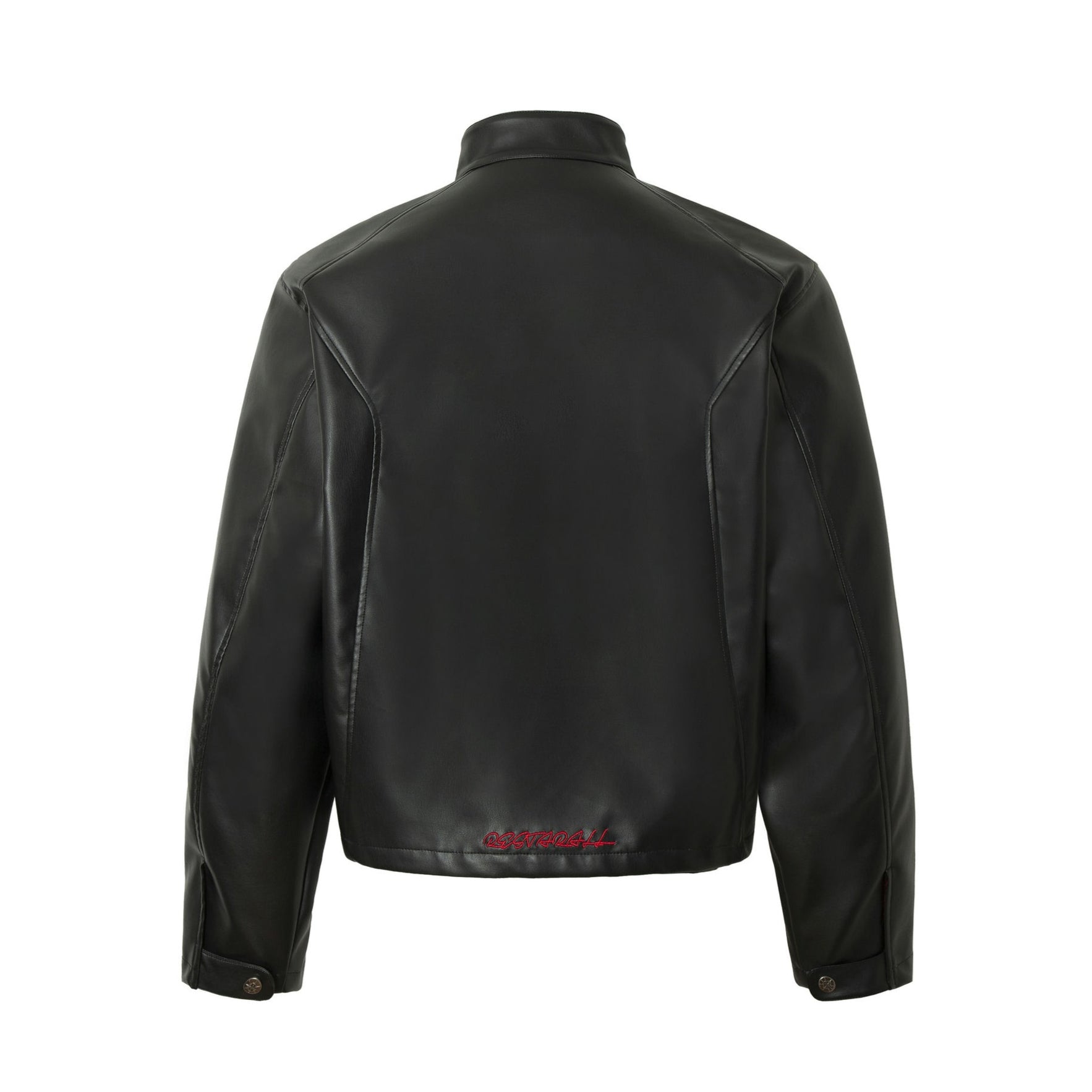 Black Velocity Grid Moto Jacket