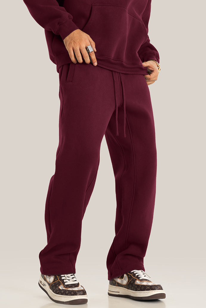 Rogue Cherry Velvet Sweatpants