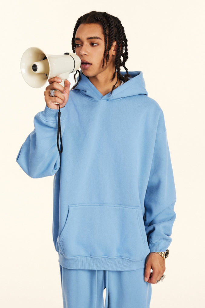 Atmosphere Blue Oversized Hoodie and Jogger Set