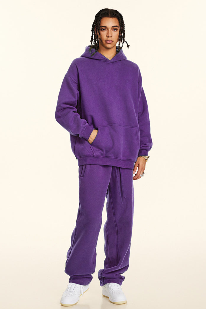 Void Purple Velvet Sweatpants